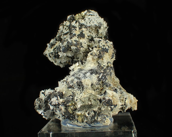 SPHALERITE with quartz and pyrite from BULGARIA 11146