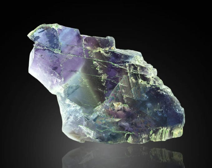 FLUORITE 9.0 x 5.5 x 1.0 cm from PAKISTAN 12595