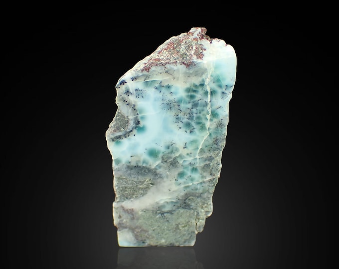 LARIMAR polished slice 4,9 x 2,5 x 1,8 cm DOMINICANA 13137