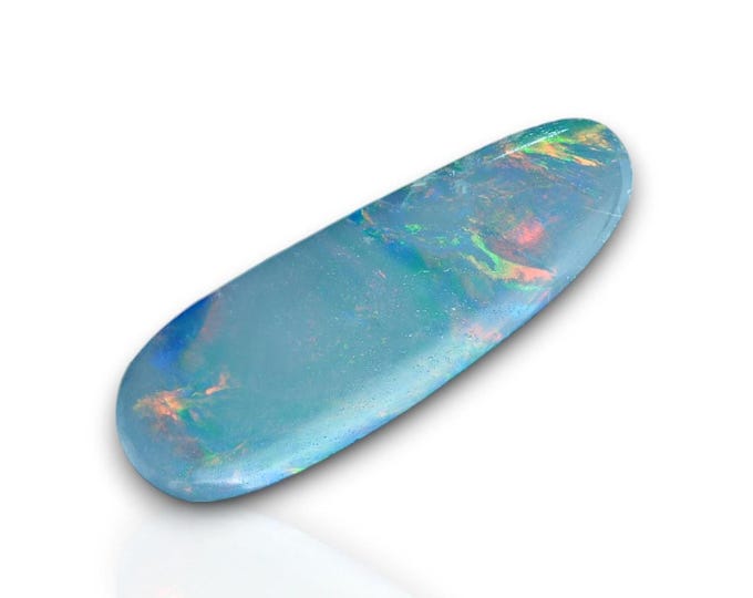 OPAL doublet cabochon 1,1 x 0,4 x 0,1 cm from AUSTRALIA