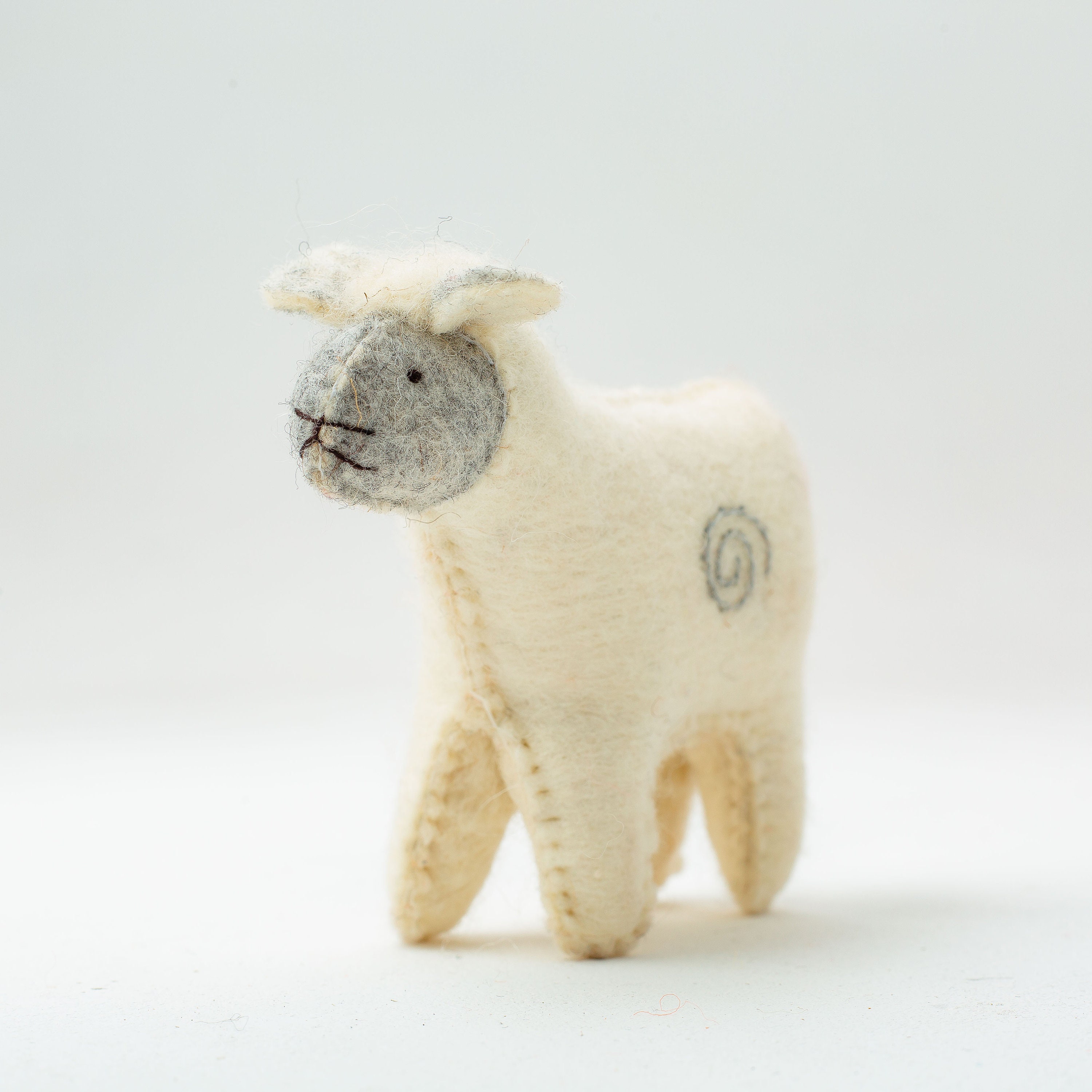 Felt ornament,felt sheep,felt animals,miniature,wool,fiber art,Christmas,gift Felt ornament,felt sheep,felt animals,miniature,wool,fiber art,Christmas,gift