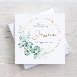 On your Confirmation Day Card | Personalised Card