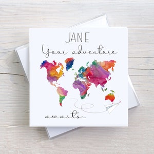 Personalised Emigrating Card | You're Moving | Good Luck