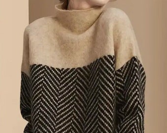 SUPERB Knitwear Funnel Neck Jumpers Ladies on Trend