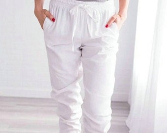 Ladies Trousers Cotton Blend Regular Fit Mixed Sizes