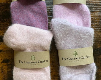 BEAUTIFUL Angora Socks So Soft Many Colours Size 37-39