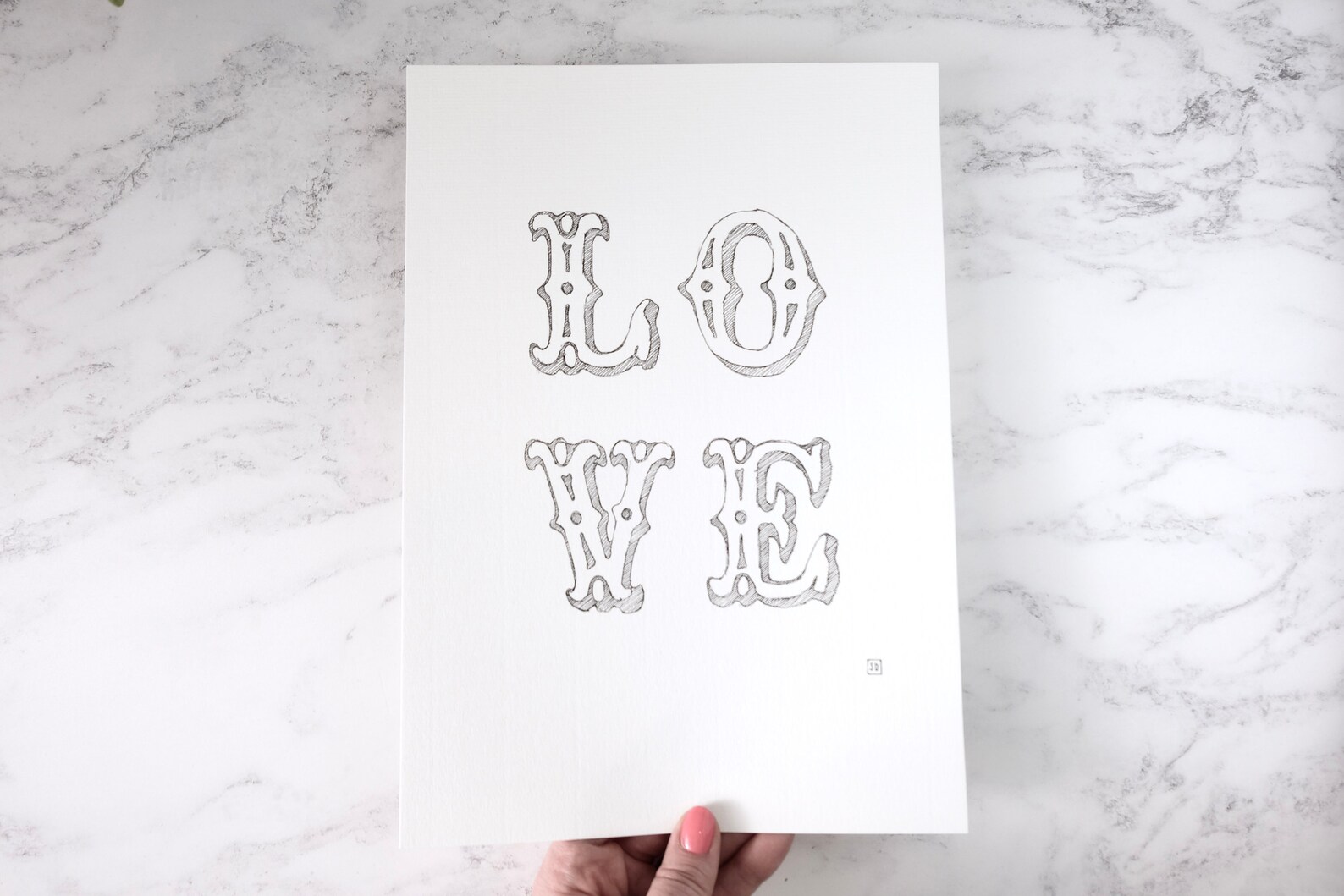 Love Print Etsy
