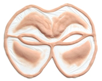 狼男の眉と頬骨 / シリコン製プロテーゼ / ヴァンパイア眉 / モンスターFX / ハロウィンメイク / ラテックスフリー / SFXメイク / プロテーゼ