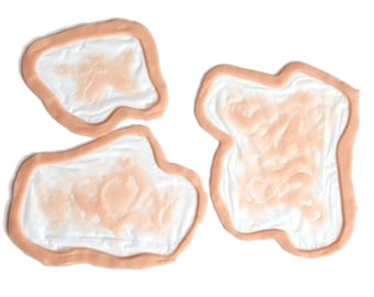 Rotting Skin Set / Silicone prosthetic / Zombie prosthetic / MonsterFX / Latex free / SFX makeup / Zombie cosplay / Realistic wound