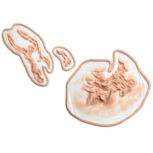 以下が含まれることがあります： ハロウィーンのコスチュームや特殊効果メイク用の、リアルな見た目のフェイクの傷が3つ。傷は柔軟性のある肌色の素材でできており、切り傷や裂傷のように見えるように設計されています。