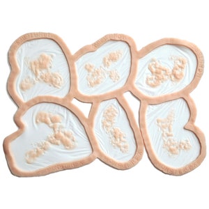 Zombie Skin Set / Silicone prosthetic / Zombie prosthetic / MonsterFX / Latex free / SFX makeup / Zombie cosplay / Realistic wound