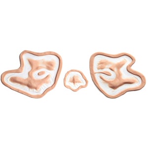 Zombie Brow / Silicone prosthetic / Zombie cosplay / MonsterFX / Halloween prosthetic / Latex free / SFX makeup / Prosthetic / Skull makeup