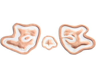 Zombie Brow / Silicone prosthetic / Zombie cosplay / MonsterFX / Halloween prosthetic / Latex free / SFX makeup / Prosthetic / Skull makeup