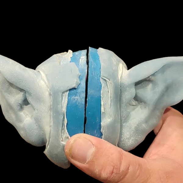 Avatar Ears / Silicone prosthetics / Fantasy / MonsterFX / Cosplay / Halloween Prosthetics / Latex free / SFX Makeup