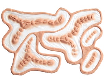 Stitched Wounds Set / Silicone prosthetic / Halloween prosthetic / MonsterFX / Latex free / SFX makeup / Prosthetic / Realistic wound