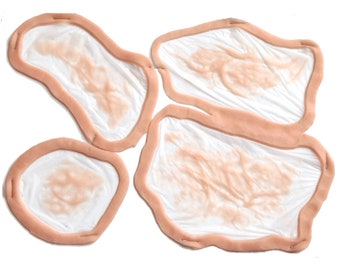 Brennt Set 3 | Silikonprothetik | Freddy Krüger | Cosplay | Halloween | Latexfrei | LARP | Spezialeffekte Make-up | Monsterfx