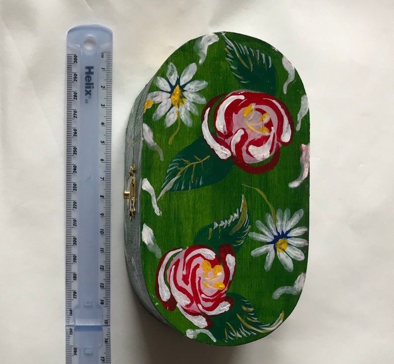 Hand painted treasure box Decorative gift