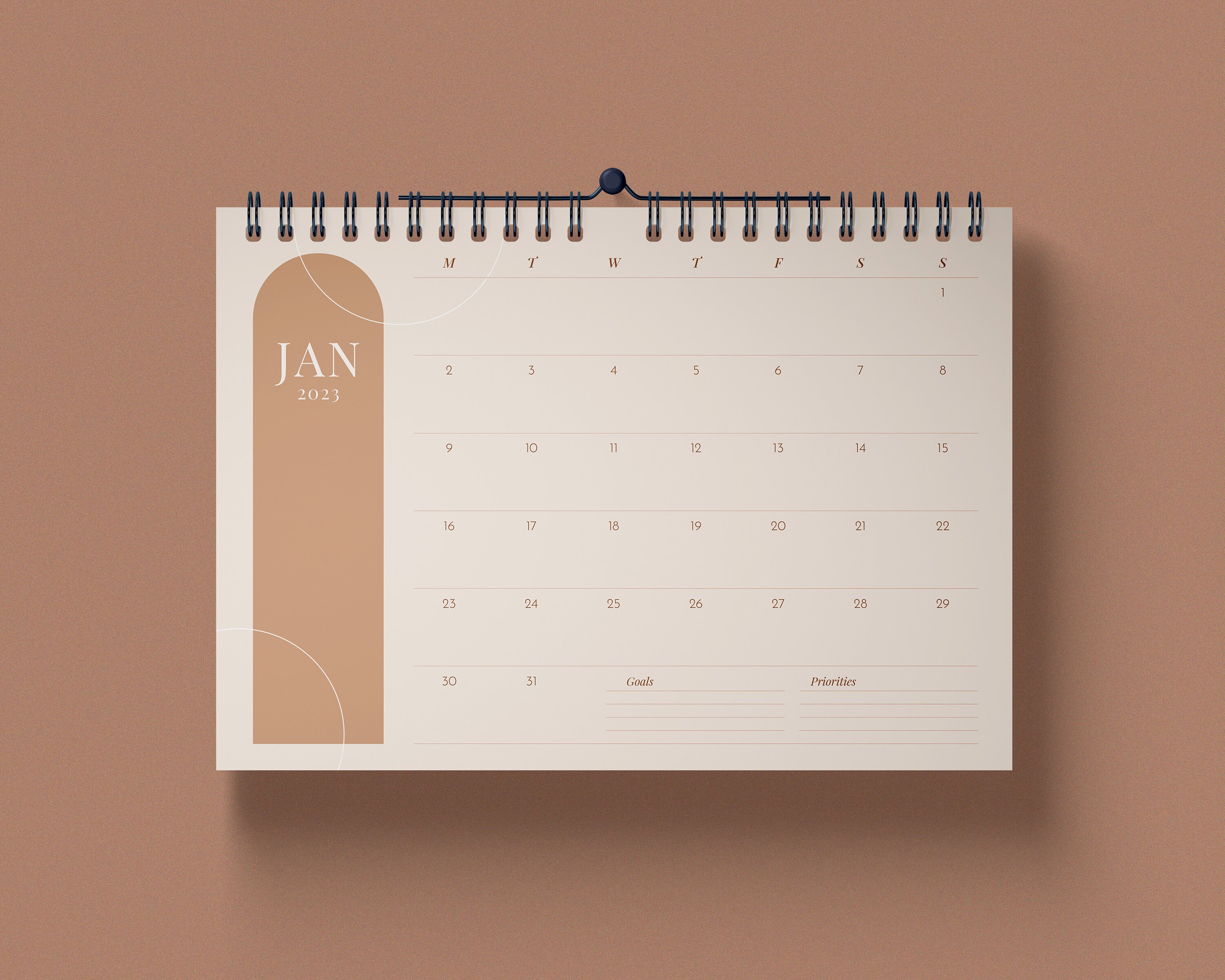 2023 Neutral Calendar digital and Printable - Etsy