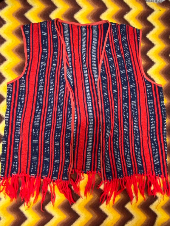 1970s Woodstock vest