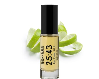 2543 Perfume Oil Roll-on: Lemongrass, Lime & Caramel Citrus Scent