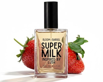 Super Milky Perfume: Caramel, Strawberry & Lemongrass Scent