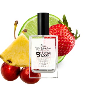 Over the Rainbow Unisex Fragrance, Cherry, Pineapple and Lime Perfume Gift