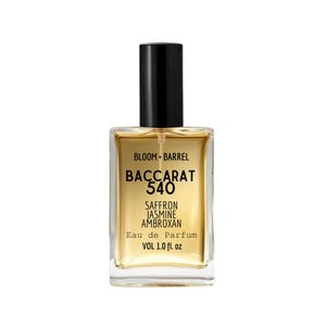 BACCARAT 540 Perfume - Saffron, Jasmine, Cedar - Floral Perfume - Vegan and Cruelty Free