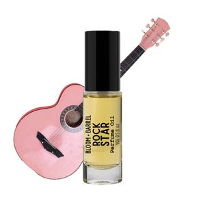 Rock Star Perfume Oil Roll-On: Strawberry, Citrus & Jasmine - Vegan Gourmand Scent