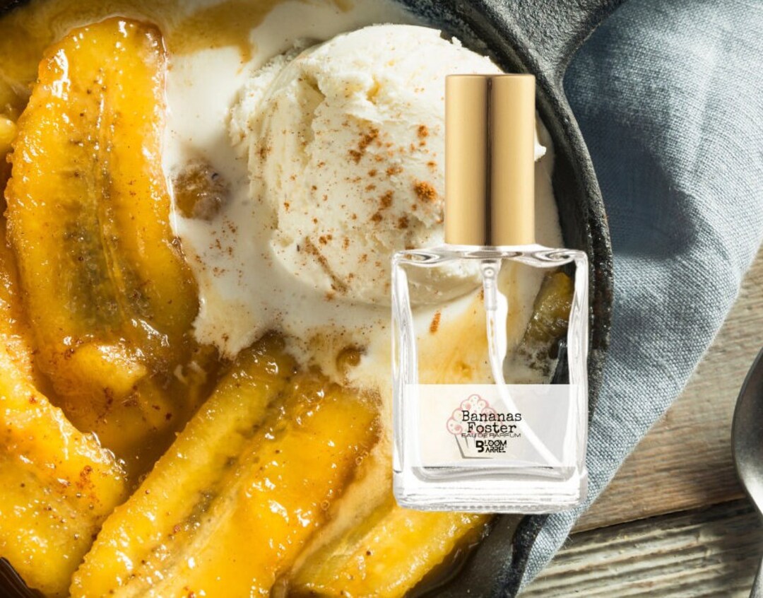 Bananas Foster Perfume, Perfume Oil, Banana Perfume, Dessert Perfume, Sweet Perfume, Gourmand