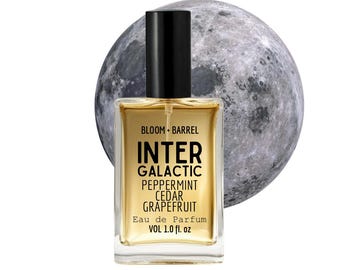 Intergalactic Perfume: Bergamot, Grapefruit & Peppermint Scent