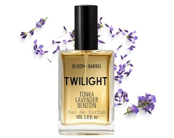 Twilight Perfume: Lavender, Tonka & Benzoin Floral Scent