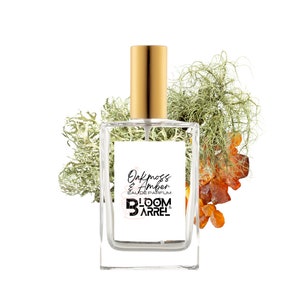 OAKMOSS & AMBER PERFUME | Handmade Perfume Spray | Unisex Perfume | Solid Perfume | Handmade Perfume Gifts | Earthy Floral Perfume