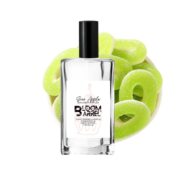 SOUR APPLE PERFUME | Handmade Perfume Spray | Gourmand Perfume | Solid Perfume | Handmade Perfume Gifts | Apple Perfume