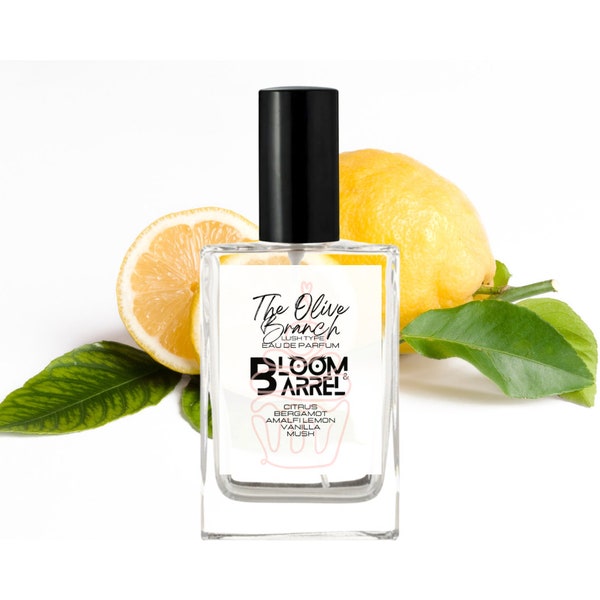 OLIVE BRANCH PERFUME | Handmade Perfume Spray | Unisex Dupe Perfume | Solid Perfume | Handmade Perfume Gifts | Bergamot Lemon Perfume