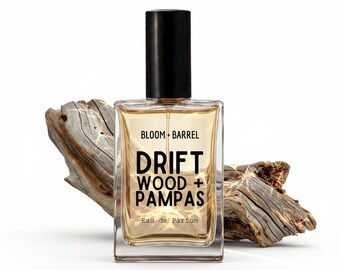 Driftwood + Pampas Perfume: Currant, Woods & Grass Floral Scent