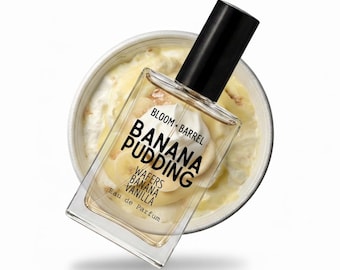 Banana Pudding Perfume: Banana, Wafers & Vanilla Gourmand Scent