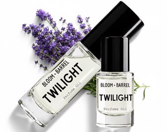 Twilight Perfume Oil Roll-on: Tonka, Lavender & Benzoin Floral Scent