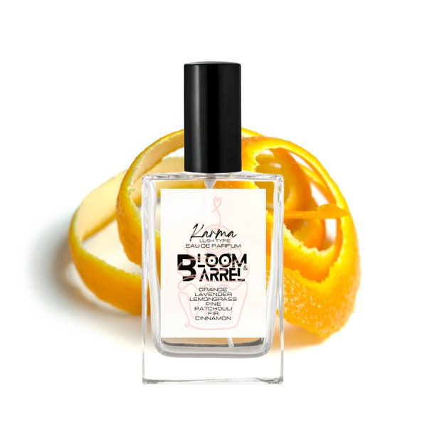 Karma Unisex Fragrance, Citrus and Patchouli Perfume Gift