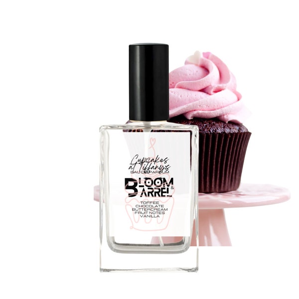 Cupcakes at Tiffany's Unisex Fragrance, Chocolate, Toffee and Vanilla Perfume Gift