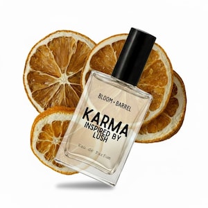 Karma Perfume: Brazilian Orange, Patchouli & Pine Citrus Scent