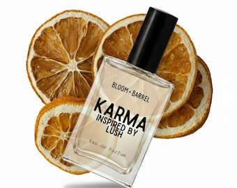 Karma Perfume: Brazilian Orange, Patchouli & Pine Citrus Scent