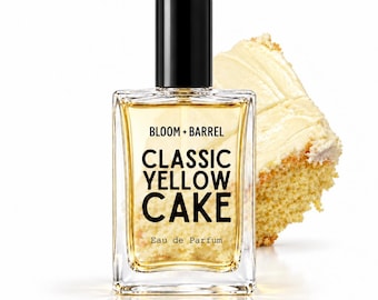 Classic Yellow Cake Perfume: Vanilla Frosting Bakery Scent