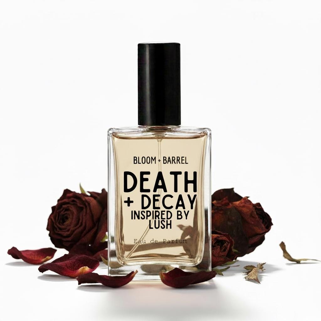 Death + Decay Perfume: Jasmine, Ylang Ylang & Tonka Funeral Floral