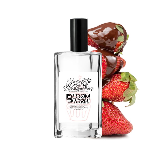 CHOCOLATE COVERED STRAWBERRIES Perfume | Handmade Perfume Spray | Unisex Perfume | Gourmand Perfume | Handmade Perfume Gifts | Candy Perfume