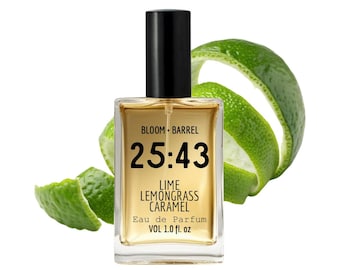 2543 Perfume: Lemongrass, Lime & Caramel Citrus Scent