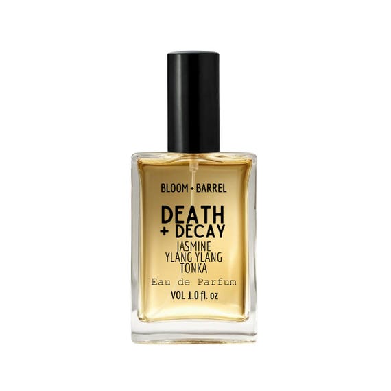 Death + Decay Perfume: Jasmine, Ylang Ylang & Tonka Funeral Floral