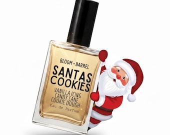 Santa's Cookies Gourmand Perfume: Cookie Dough, Candy Cane & Vanilla Icing Scent
