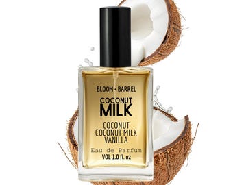 Coconut Milk Perfume: Coconut & Vanilla Fragrance Gourmand Scent