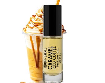 Caramel Iced Coffee Perfume Oil Roll-On: Gourmand Scent