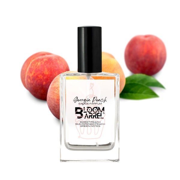 Georgia Peach Unisex Fragrance, Gourmand Peach Perfume Gift